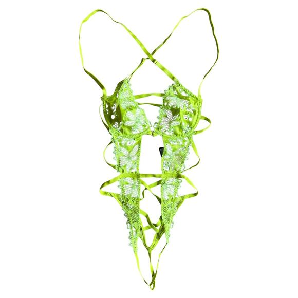 Victoria's Secret Very Sexy Tease Embroidery Teddy, M - Picture 1 of 4